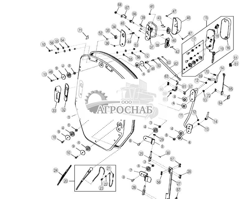 Дверь кабины ( - 269401) - ST1808 269.jpg